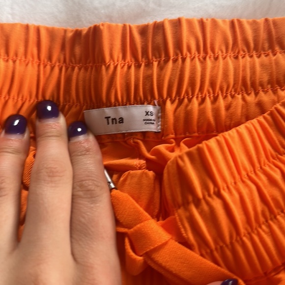 Orange Aritzia TNA Joggers - Picture 6 of 7